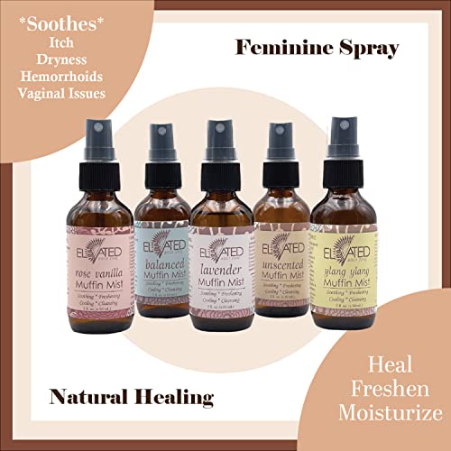 Ylang Ylang Feminine Mist- Organic, Soothing, Herbal Infused