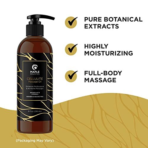 Cellulite Firming Cream and Oil with Essential Oils
