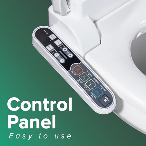 SmartBidet SB-2000: Electronic Heated Seat for Elongated Toilets