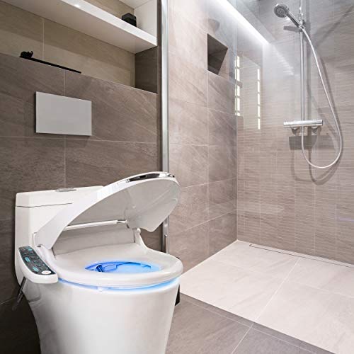 BidetMate 2000 Electric Smart Toilet Seat - Self-Cleaning, Deodorizer