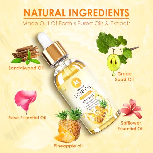 Organic Pineapple Yoni Oil - Feminine Deodorant, Moisturizer