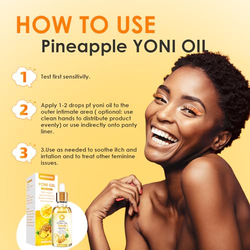 Organic Pineapple Yoni Oil - Feminine Deodorant, Moisturizer