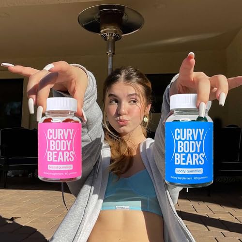 Curvy Body Bears Bum & Chest Gummies Combo