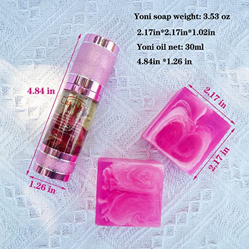 Matchone Yoni Soap Bar & Essential Oil Set