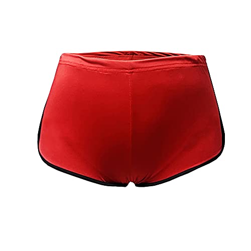 JOINFUN Women White Letter Athletic Sports Butt Cleaner Shorts