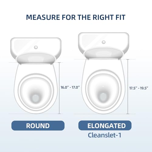 SmartWhale Bidet Toilet Seat, Dual-Nozzle, Rear/Feminine Wash