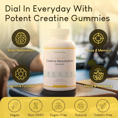 Creatine Gummies for Muscle Support & Cognitive Function