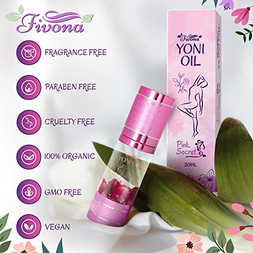 Fivona Yoni Oil for Feminine Care, Odor Control