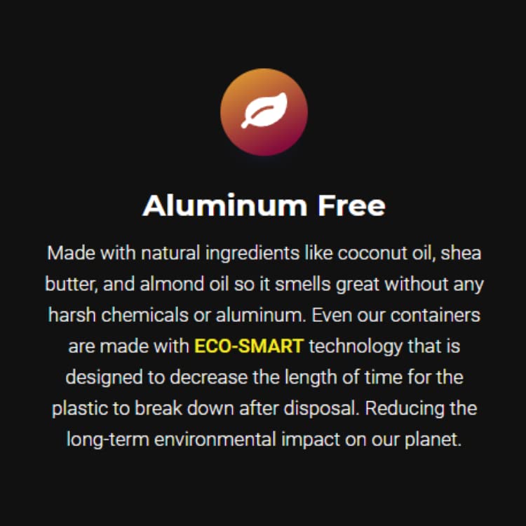 TABBOO Hygiene Stick | All Natural Butt Deodorant