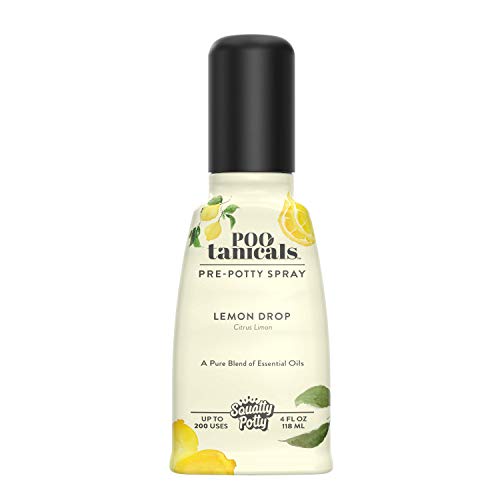 Squatty Potty Pootanicals Lemon Drop Toilet Spray, 4oz