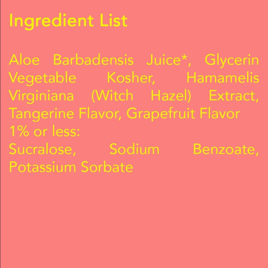Citrus Booty Spritz for Fresh Bottoms