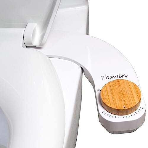 Left Hand Bidet Attachment with Dual Nozzles