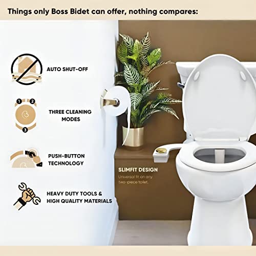 Boss Bidet Revolution: Luxury Dual Nozzle Sprayer Set