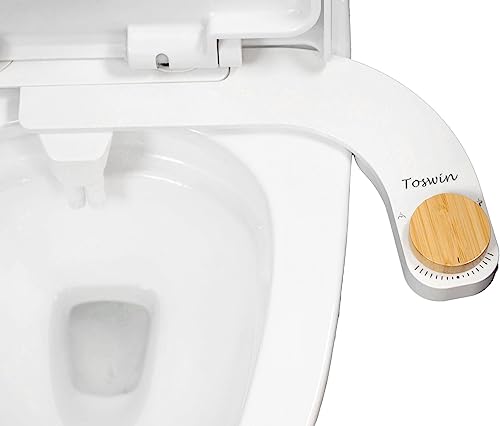 Left Hand Bidet Attachment with Dual Nozzles