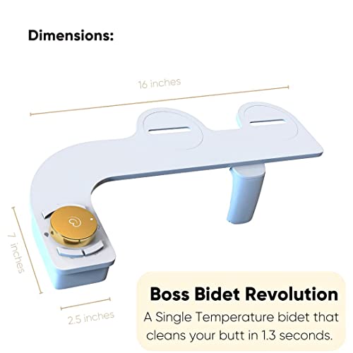Boss Bidet Revolution: Luxury Dual Nozzle Sprayer Set