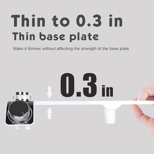 MorTime Non-Electric Bidet Attachment with Hot & Cold Water