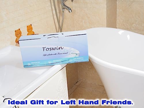 Left Hand Bidet Attachment with Dual Nozzles