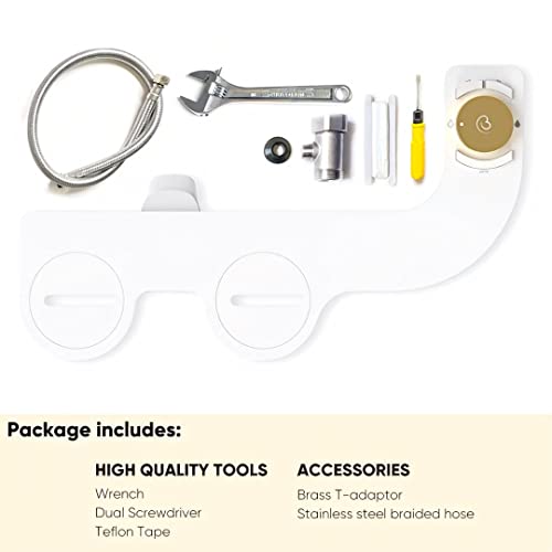 Boss Bidet Revolution: Luxury Dual Nozzle Sprayer Set