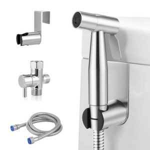 Handheld Stainless Steel Bidet Sprayer for Toilets