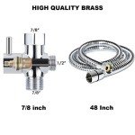 Stainless Steel Bidet Sprayer Kit for Hygiene
