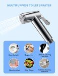 Lightweight Handheld Bidet Sprayer Head with Adjustable Pressure