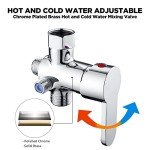 Handheld Bidet Sprayer for Warm Water Cleaning