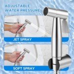 Handheld Stainless Steel Bidet Sprayer for Toilets