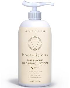 Ayadara 8oz Smoothing Salicylic Acid Butt Acne Cream