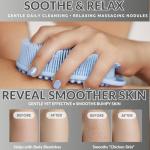Avilana 2-in-1 Silicone Body Scrubber for Hygienic Cleansing