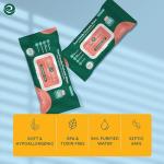 Extra-Large Bamboo Flushable Adult Wipes, Unscented - 192 Count