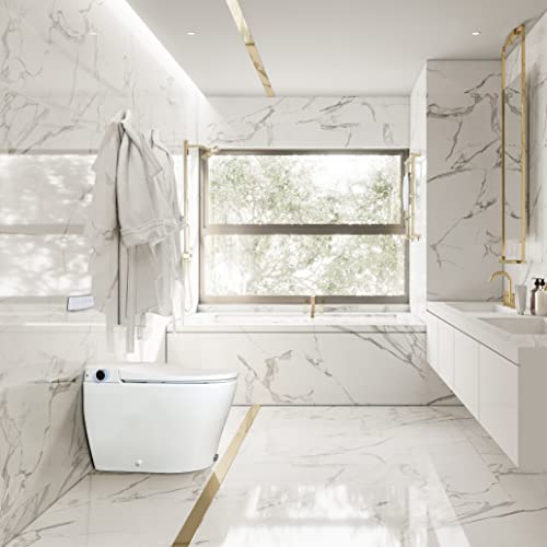 BidetMate 6000 Intelligent Elongated Bidet Toilet - Hands-Free