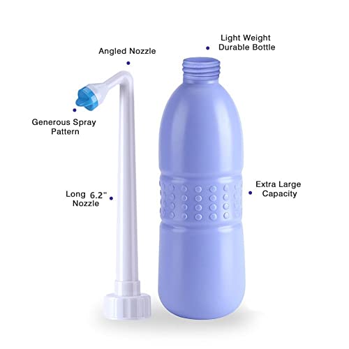Portable Travel Bidet Bottle for Personal Hygiene, Blue
