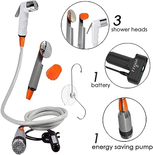 Portable Rechargeable Battery Powered Handheld Bidet-Sprayer Combo