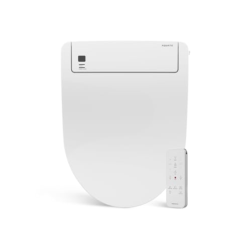 AQUATIZ Smart Bidet Toilet Seat with Warm Water & Dryer