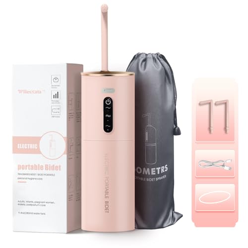 Electric Portable Bidet Sprayer: Convenient for Travel/Camping/Home/Car