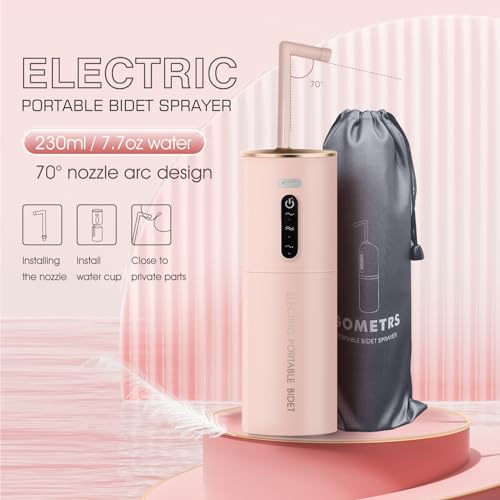 Electric Portable Bidet Sprayer: Convenient for Travel/Camping/Home/Car