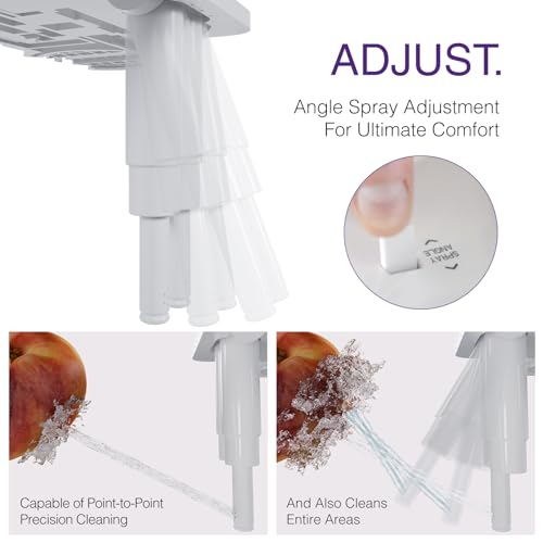 Veken Ultra-Slim Self Cleaning Toilet Bidet Attachment