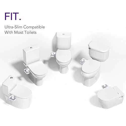 Veken Ultra-Slim Self Cleaning Toilet Bidet Attachment