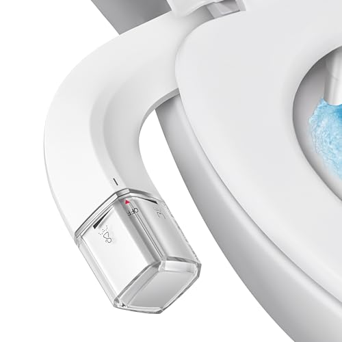 Ultra-Slim Dual Mode Bidet Toilet Seat Attachment