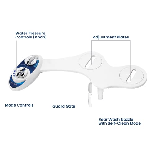 LUXE Bidet NEO 120 - Self-Cleaning Nozzle, Fresh Water