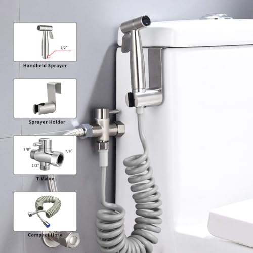 MUMENG Handheld Bidet Sprayer Set for Personal Hygiene