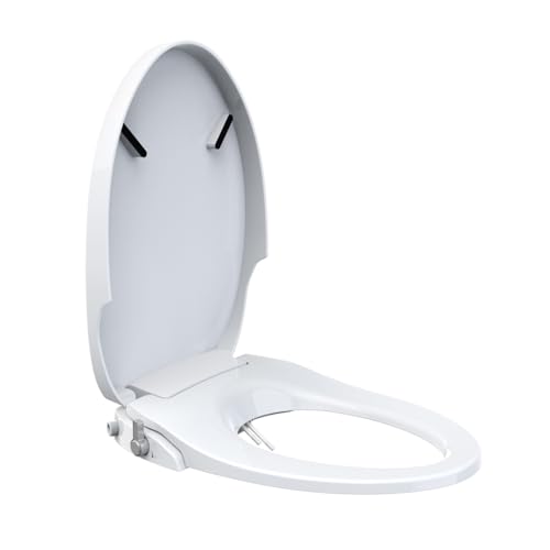 SmartWhale Bidet Toilet Seat, Dual-Nozzle, Rear/Feminine Wash