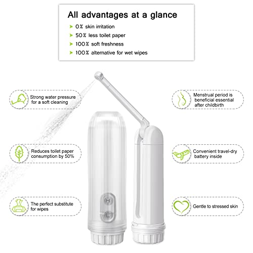 Mini Portable Handheld Electric Sprayer Bidet for Personal Hygiene