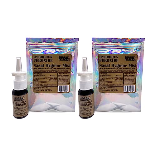 2 Pack Peroxide Nasal Spray for Clean Air