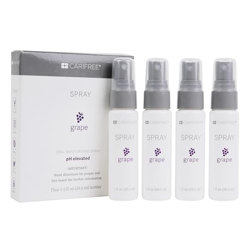 Grape Moisturizing Oral Spray for pH Balance and Fresh Breath