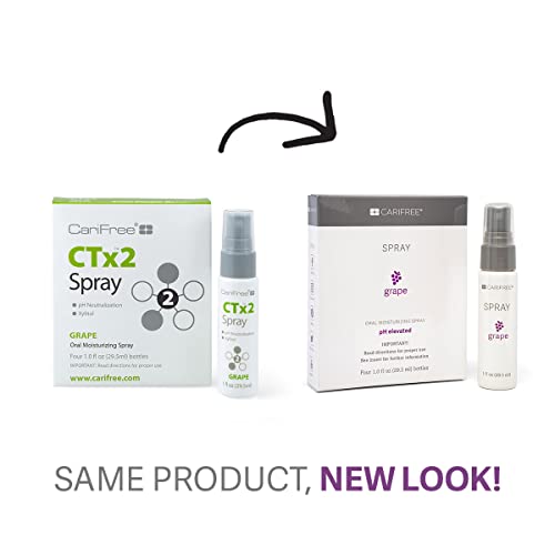 Grape Moisturizing Oral Spray for pH Balance and Fresh Breath