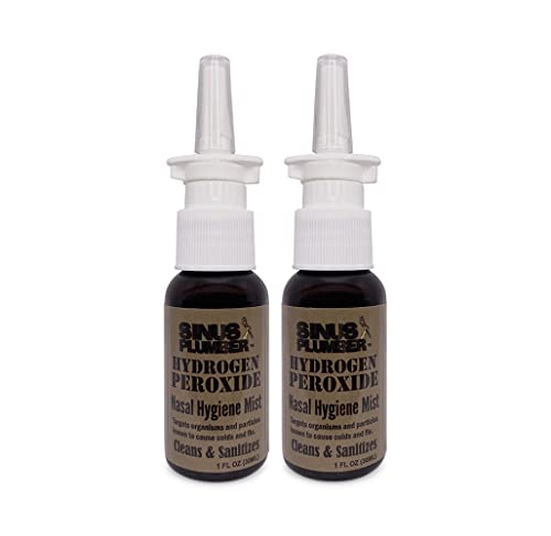 2 Pack Peroxide Nasal Spray for Clean Air