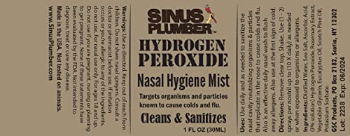 2 Pack Peroxide Nasal Spray for Clean Air