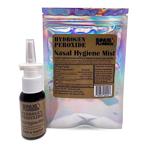 2 Pack Peroxide Nasal Spray for Clean Air