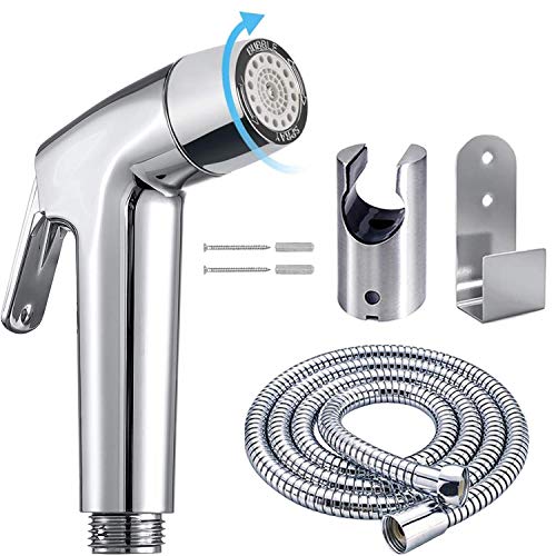 Handheld Bidet Sprayer Set for Bathroom Hygiene, 3-Piece